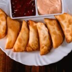 Venezuelan Corn Empanadas with Seasoned Beef and Potato
