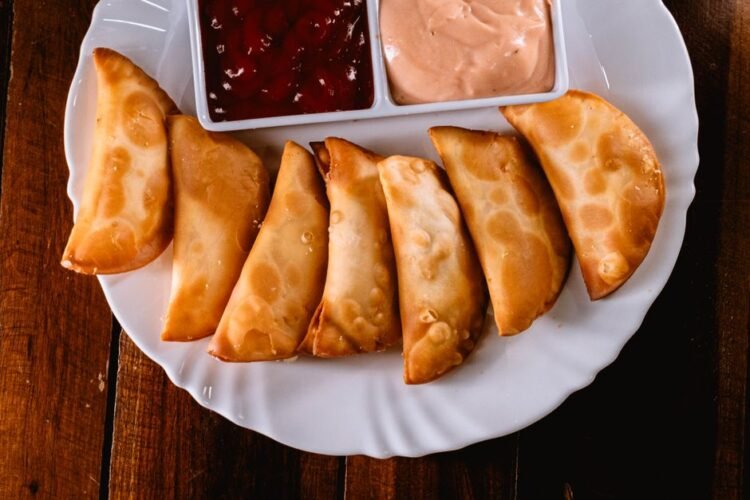 Venezuelan Corn Empanadas with Seasoned Beef and Potato