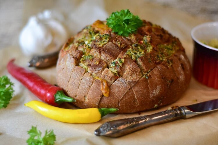 Venezuelan Stuffed Ham Bread