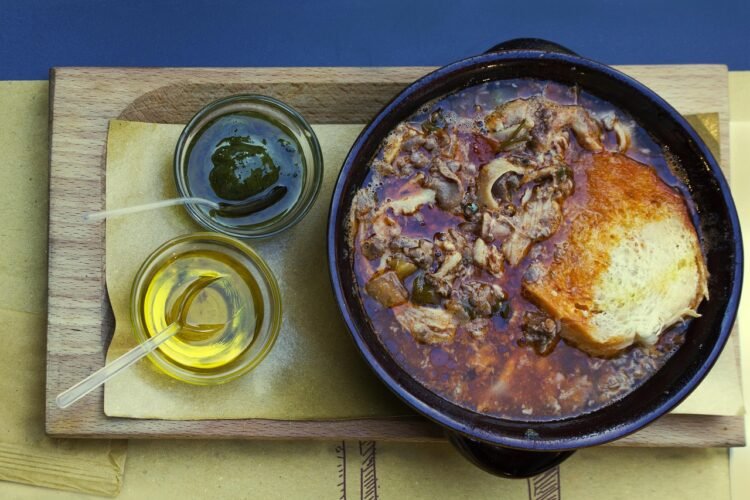Venezuelan Tripe and Root Vegetable Stew