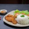 Vietnamese Broken Rice with Grilled Pork Chops