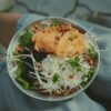 Vietnamese Chicken Salad with Shredded Banana Blossom