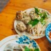 Vietnamese Crispy Spring Rolls with Rice Vermicelli Bowl