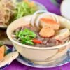 Vietnamese Fish Noodle Soup with Dill and Tomato