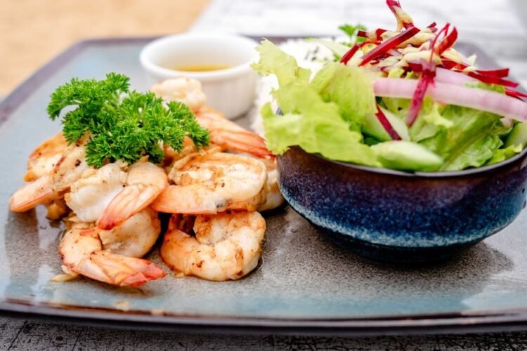 Vietnamese Green Mango and Shrimp Salad