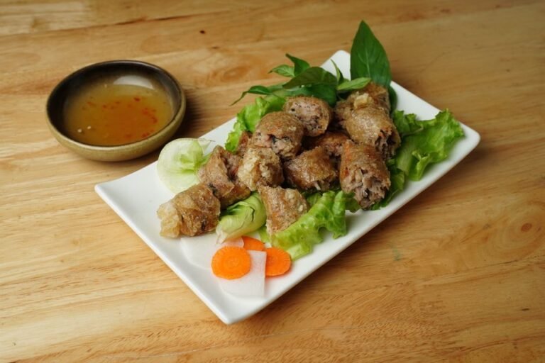 Vietnamese Grilled Beef Wrapped in Piper Leaves