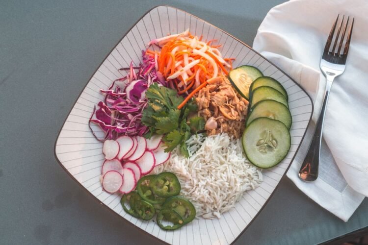 Vietnamese Mixed Rice Paper Salad