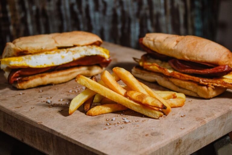 Vietnamese Op La Fried Egg Sandwich