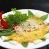 Vietnamese Open-Faced Glutinous Rice Cakes with Savory Shrimp Topping