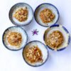 Vietnamese Steamed Rice Discs with Shrimp and Crispy Shallots