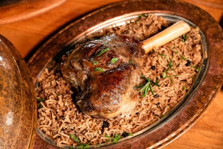 Yemeni Pit-Style Lamb with Smoky Basmati Rice