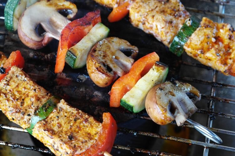 Yucatán Citrus-Grilled Pork with Pickled Red Onions