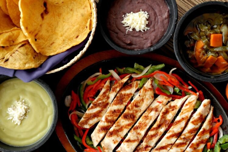 Yucatan Crispy Bean-Stuffed Tortillas with Chicken