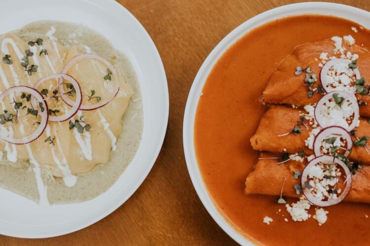 Yucatecan Pumpkin Seed Enchiladas with Egg