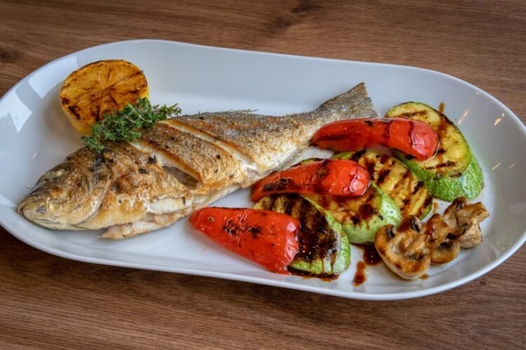Zambian Pan-Fried Bream with Maize Porridge