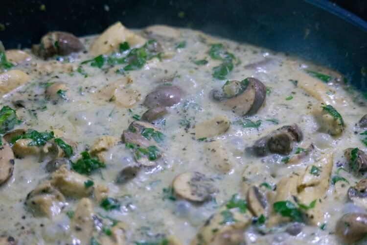 Zurich-Style Creamy Veal Strips with White Wine Sauce