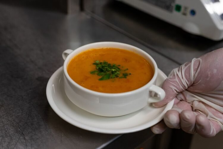 Classic Niger Delta Palm Fruit Soup with Scent Leaves