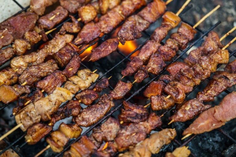 Classic Nigerian Suya Beef Skewers