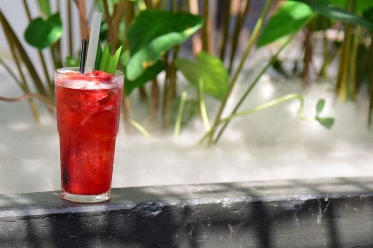 Classic Senegalese Hibiscus Drink