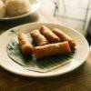 Crispy Caramelized Banana Spring Rolls