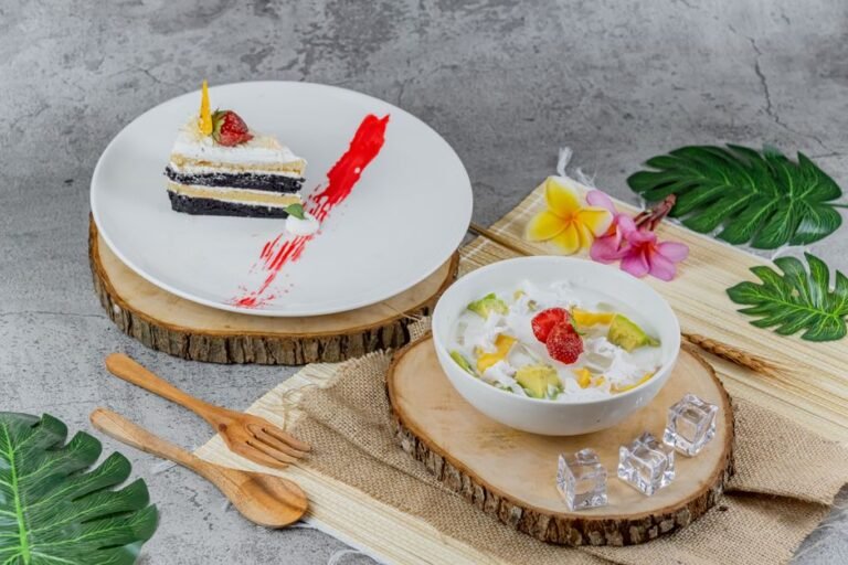 Filipino Christmas Young Coconut Fruit Salad
