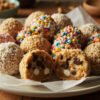 Filipino Graham Balls with Sweetened Condensed Milk