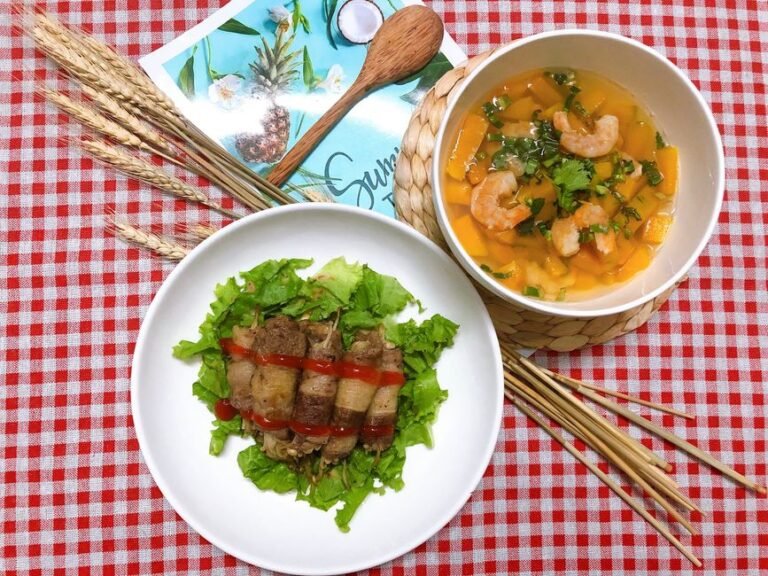 Filipino Sour Pork and Taro Soup