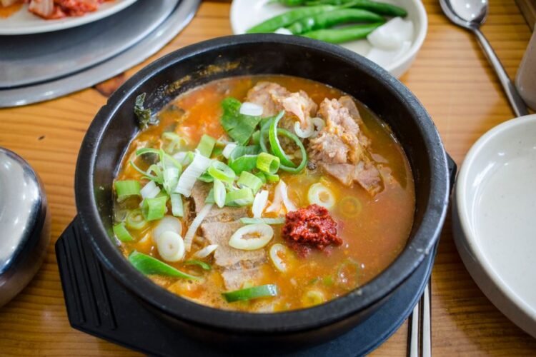 Filipino Sour Pork Belly Soup