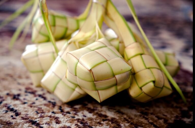 Filipino Sweet Sticky Rice Cake with Caramelized Coconut Top