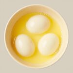 Lightly beaten eggs