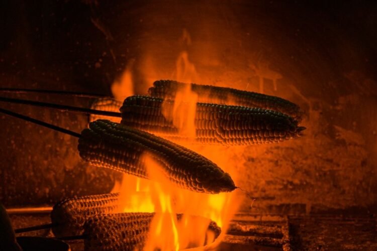 Lagos-Style Charcoal-Roasted Corn on the Cob