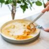 Malaysian Lacy Net Crepe with Curry Dip