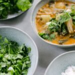 Nigerian Ora Leaf Soup with Assorted Meats and Stockfish