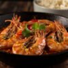 Philippine Crab Fat Sautéed Prawns