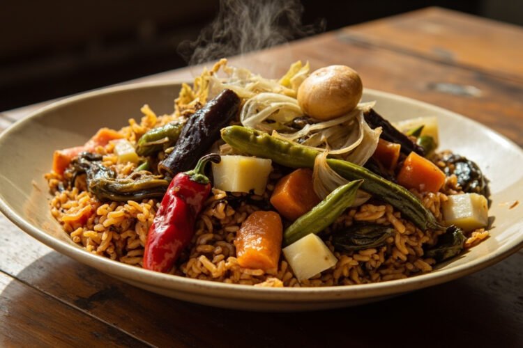 Senegalese Cassava Leaf Rice
