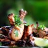 South African Grilled Chicken Feet and Heads BBQ