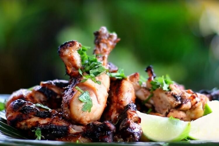 South African Grilled Chicken Feet and Heads BBQ