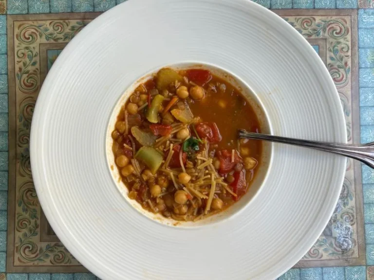Algerian White Lamb and Chickpea Soup