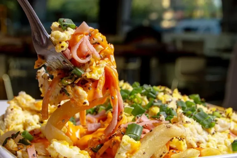 Argentine Potato Scramble with Ham and Peas