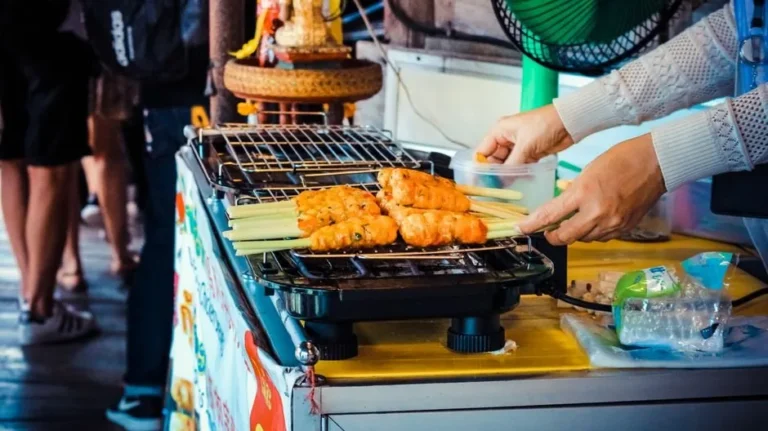 Balinese-Style Minced Fish Satay Skewers