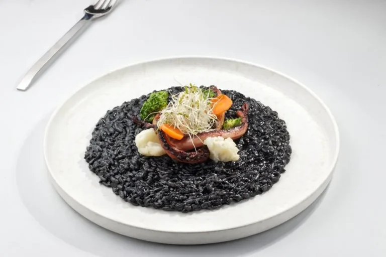 Black Squid Ink Risotto