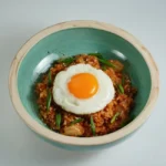 Chinese-Style Kimchi Fried Rice with Lap Cheong