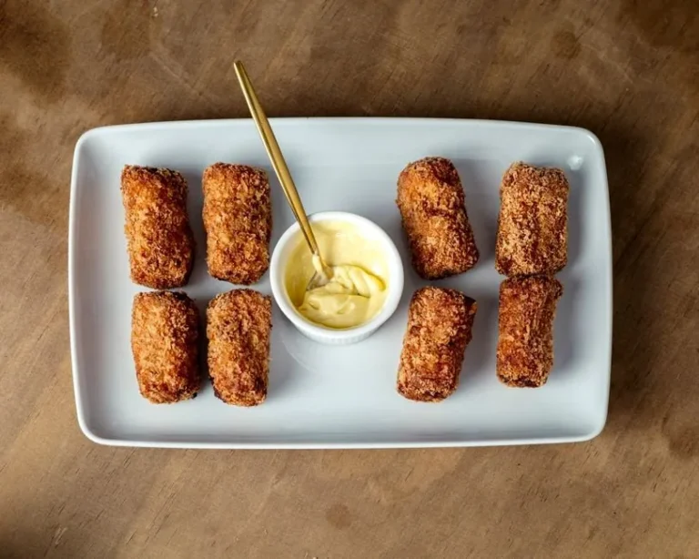 Classic Brazilian Chicken Croquettes