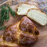 Classic Greek Easter Braided Sweet Bread with Mahlepi