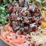 Classic Hawaiian Ahi Tuna Poke Bowl