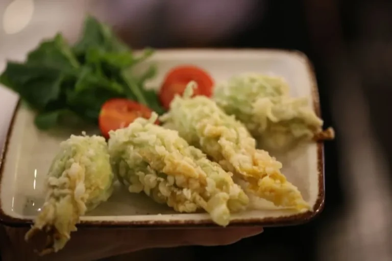 Classic Italian Fried Stuffed Zucchini Flowers