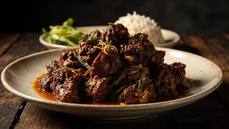 Classic Malaysian Dry Beef Rendang