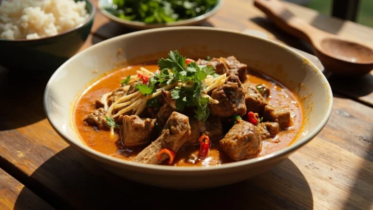 Classic Malaysian Goat Curry