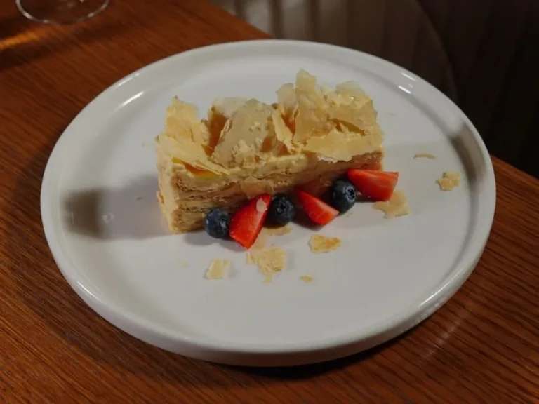 Classic Paris Mille Feuille Pastry