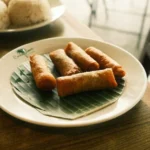 Crispy Caramelized Banana Spring Rolls